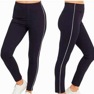 Spanx Ankle Piped Skinny Perfect Pants  MSRP $128